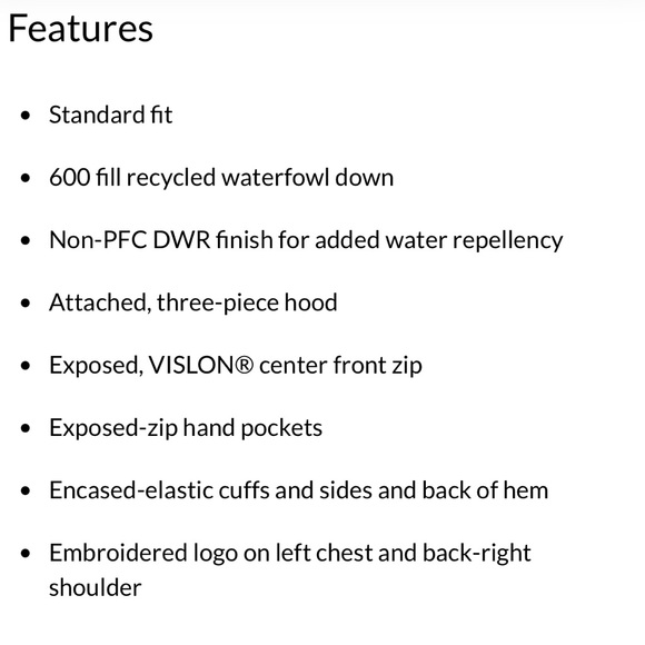 North Face Crop Down Jacket - Picture 10 of 10